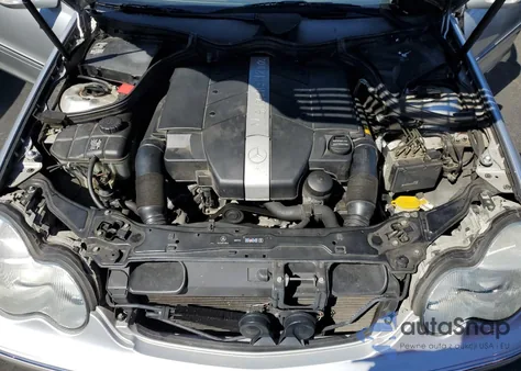 2002 Mercedes-Benz C 240 from USA, damaged, VIN WDBRF61J42F257287